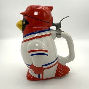 Vintage St. Louis Cardinals Firebird Mascot Porcelain Creamer‎ Pitcher MLB
